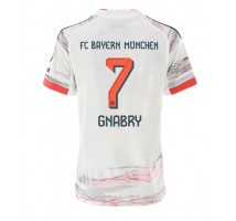 Bayern Munich Serge Gnabry #7 Koszulka Wyjazdowa damskie 2025-26 Krótki Rękaw